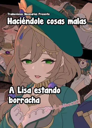 [Dokuneko Noil] Deisui Shita Lisa ni Warui Koto o Suru Hanashi - Haciéndole cosas malas a Lisa estando borracha (Genshin Impact) manga cover
