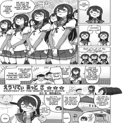 Everyday At The Munya Munya Munya [Doujinshi] manga cover