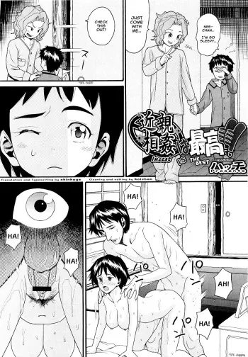 [Hatch] Kinshin Soukan wa Saikou!! | Incest Is The Best (COMIC Megastore H 2009-09) [English] [shinkage] manga cover