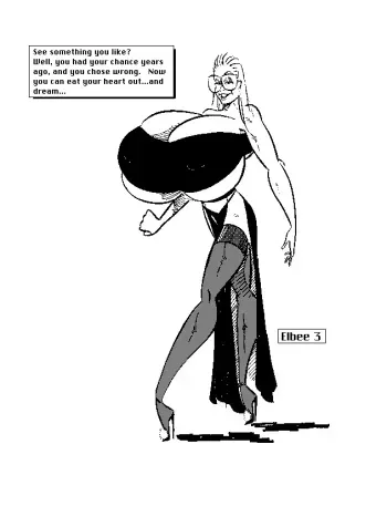 Elbee 2 - More big breasts and female muscle manga cover