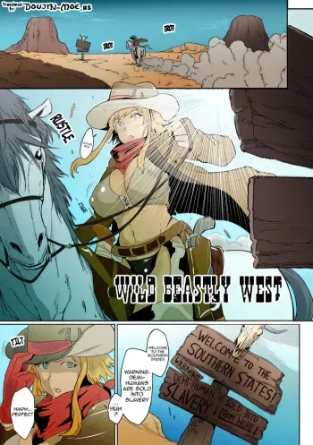 Wild Beastly West manga cover