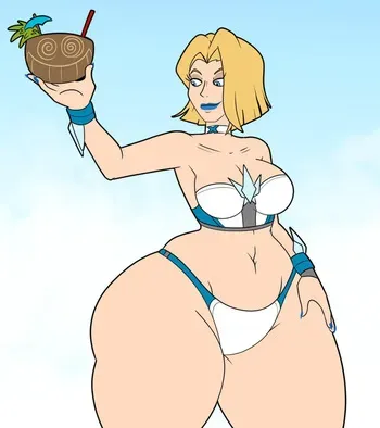 [ComicalWeapon] Jester's Resort - Emma Frost (+ Squirrel Girl) manga cover