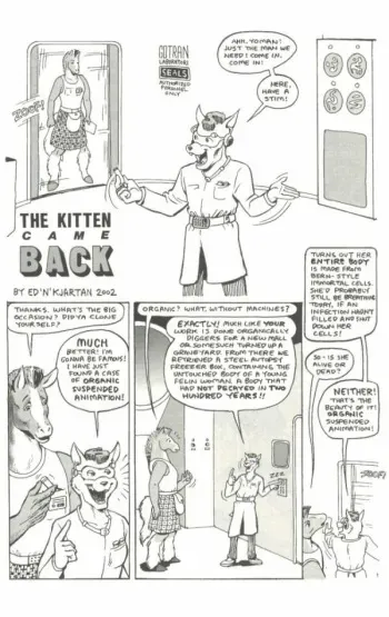 [Karno (Kjartan Arnorsson)] The Kitten Came Back manga cover