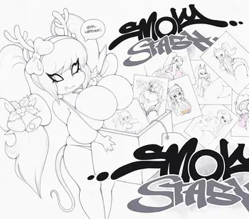 [SmokyJai / Scifijackrabbit] SMOKY STASH manga cover
