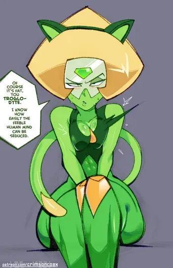 [CrimsonCoax] Peridot (Steven Universe) manga cover