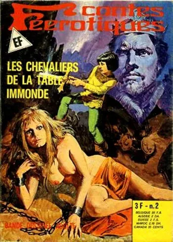 Elvifrance - Contes feerotiques - 002 - Les chevaliers de la table immonde manga cover