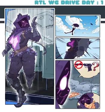 Raven Team Leader WG Drive Complete Sequence by CloudBoyo manga cover