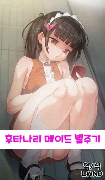 [Aya] EX10 Futanari Maid Oshioki [Korean] [LWND] manga cover