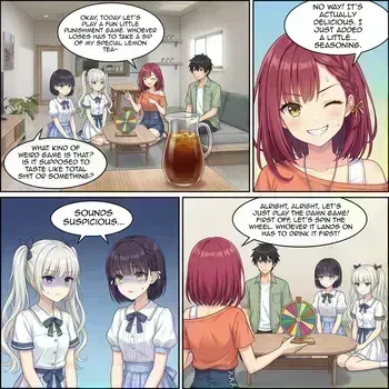 [Rank2000] Punishment Game - Fart Comic #8 (YuzuSoft) [English] manga cover