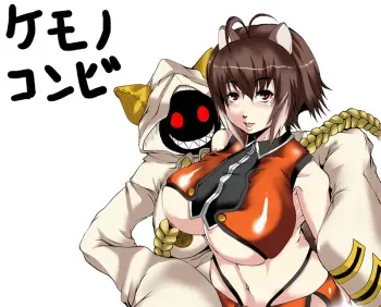 Makoto Nanaya and Taokaka from BlazBlue manga cover