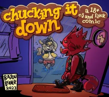 [bayou beaver] Chucking it down manga cover