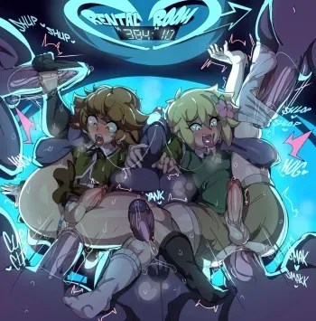 [CaptainKirb] Chihiro Fujisaki & Basil Rental Room (Danganronpa/Omori) manga cover