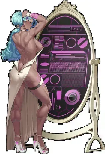 Last Origin Character Art manga cover