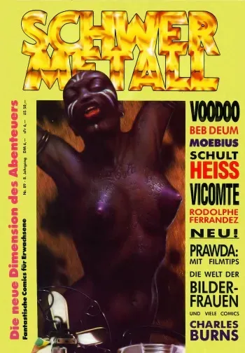 Schwermetall #089 [German] manga cover