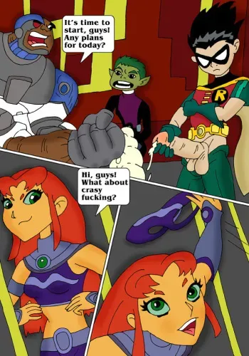 Teen Titans Comix manga cover