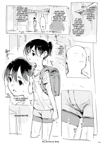 [Nanashi no Chinpoppu] 30-ppunkan no Oyome-san | My 30-Minute Bride [English] [NudeSalad] manga cover
