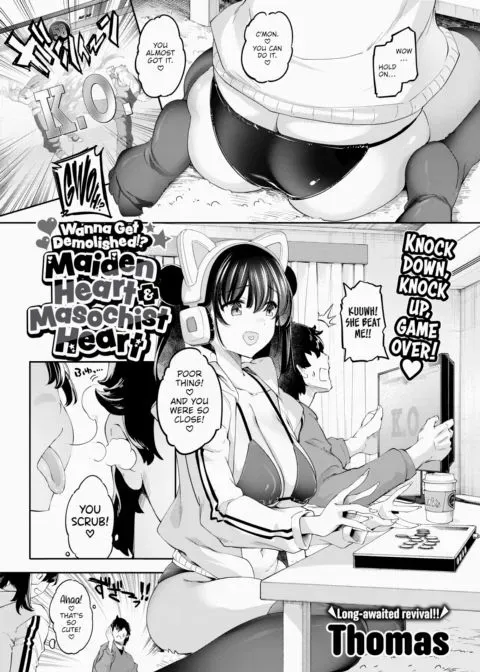 Wanna Get Demolished!? Maiden Heart & Masochist Heart manga cover