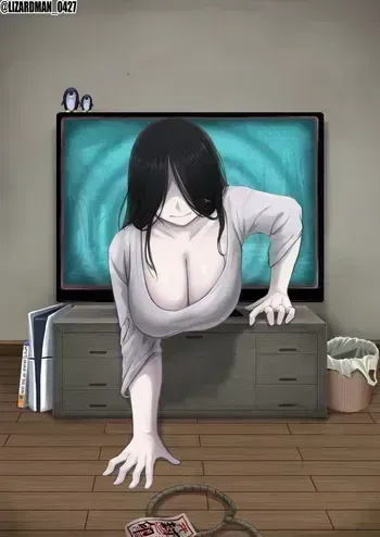 [Lizardman] Sadako-chan capture operation (The Ring) manga cover