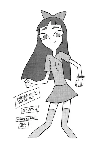 Psychosomatic Counterfeit Ex: Stacy manga cover
