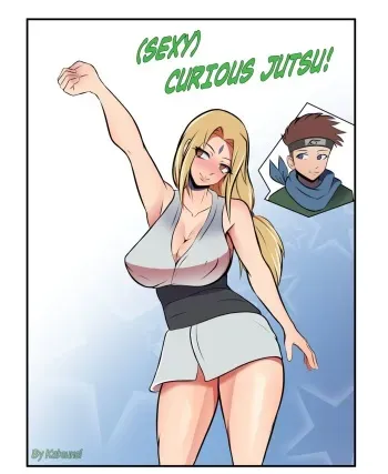 [Katsunei] Sexy Curious Jutsu! (Naruto) manga cover