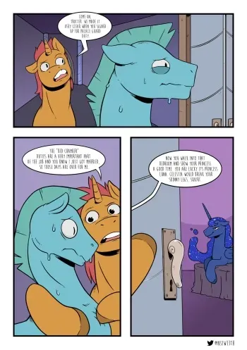 [Raph13th] Trotter x Luna (My Little Pony Friendship Is Magic) manga cover
