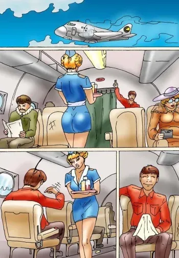 The Stewardess Spunky manga cover