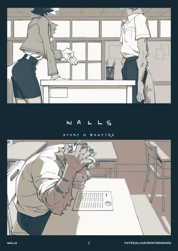 WALLS manga cover