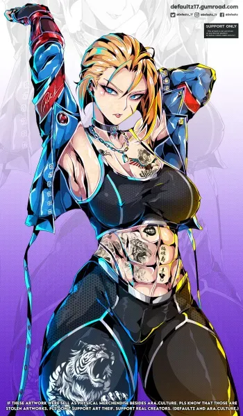 [Defaultz_17] 2023 Cammy Street Fighter 6 Gumroad Rewards manga cover