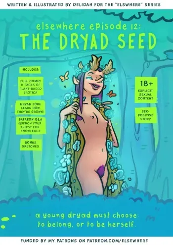 [Delidah] Elsewhere: The Dryad Seed (Episode 12) manga cover