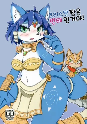 (Kansai! Kemoket 7) [ZUNDAMORI (Moriguru)] Krystal-chan wa Ecchi Nano! | 크리스탈 짱은 변태인거야! (Star Fox) [Korean] manga cover