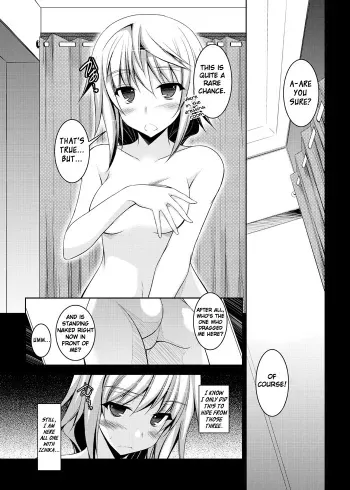 A Story About What Ichika, One of the Most Dense Oaf Ever, and Charl did in the Fitting Room manga cover