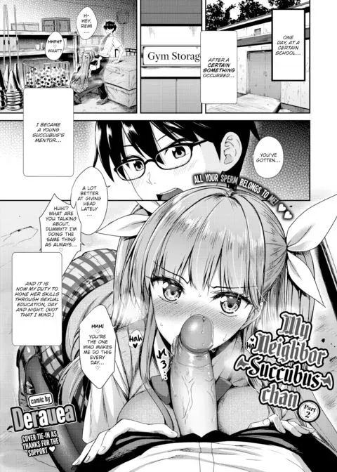 My Neighbor Succubus-chan Part 2 manga cover