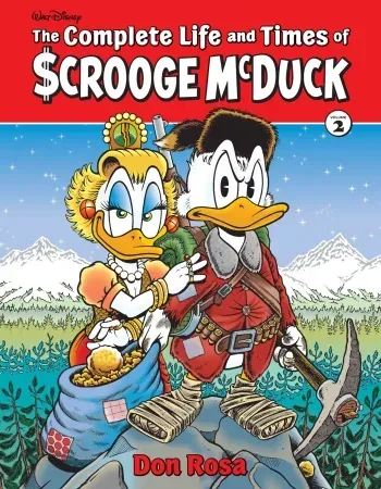 Life and Times of Scrooge McDuck manga cover