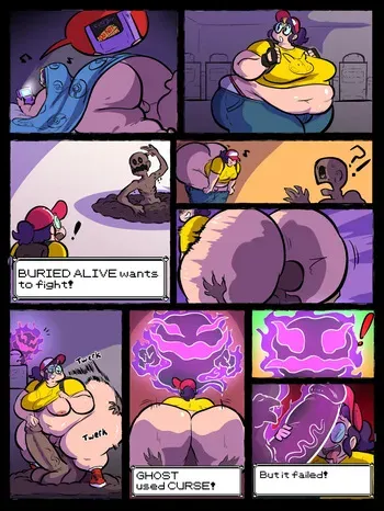 [Gammanaut] Cameron's Spooky Run in Pokemon Tower manga cover
