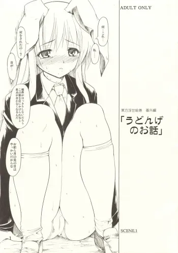 (SC30) [Paranoia Cat (Fujiwara Shunichi)] Touhou Ukiyo Emaki Bangai Hen "Udonge no Ohanashi" (Touhou Project) manga cover