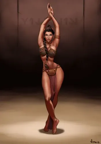 [Vitalis] Leia Bimbofication (Star Wars) manga cover