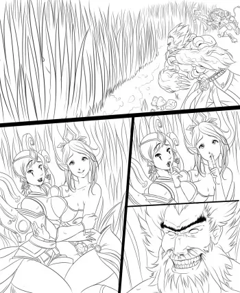 [Grillo] Some Girls Like To Get Ganked (League of Legends) manga cover