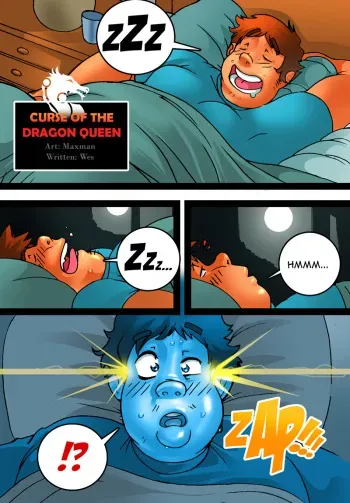[Maxman] Curse of the Dragon Queen manga cover