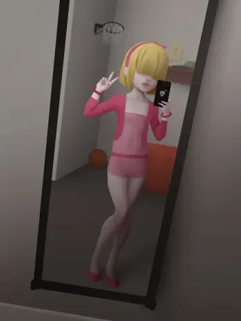 [Tilted Loli] Pink Lucy's Little Pink Selfies (The Loud House) manga cover