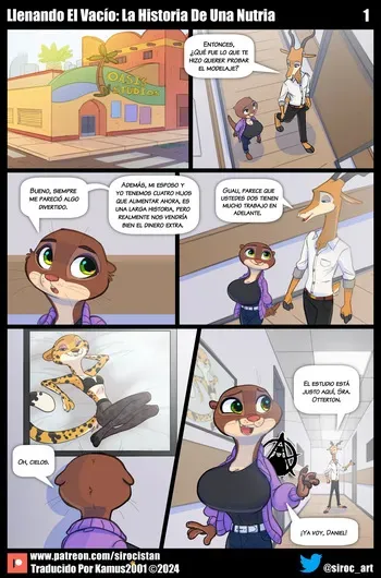 [Siroc] Filling The Void: An Otter's Story (Zootopia) (Ongoing) [Spanish] [Kamus2001] manga cover