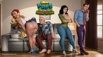 [Pedro Voss] The pervert father in law manga cover