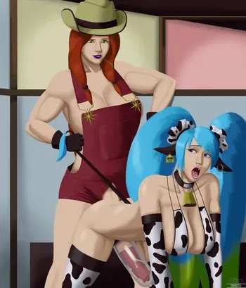 [Anmatiel] League of futa cows manga cover