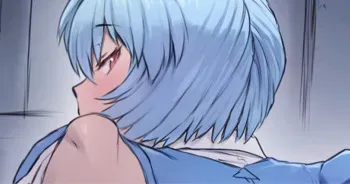 Rei's ass ♥ manga cover