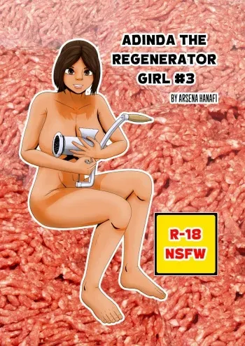 Adinda The Regenerator Girl #3 manga cover