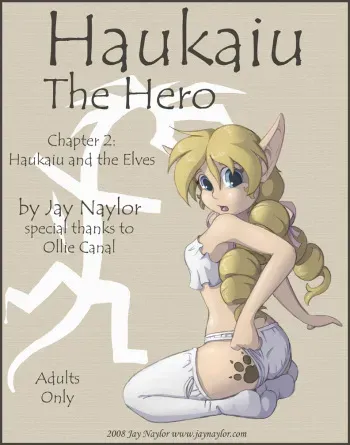 [Jay Naylor] Haukaiu The Hero - Chapter #2: Haukaiu and the Elves manga cover