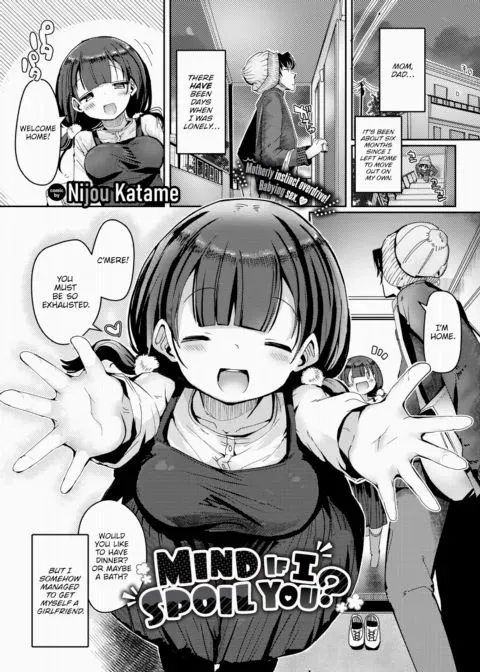 Mind If I Spoil You? manga cover