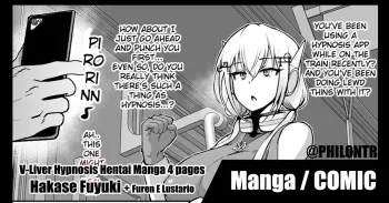 V-Liver Saimin Ryoujoku Manga manga cover