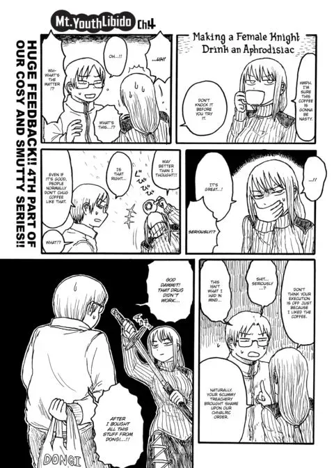 Mt. Youth Libido ~Making a Female Knight Drink an Aphrodisiac~ manga cover