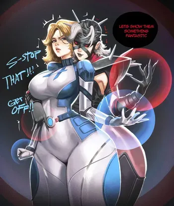 [Chunkymoon] Sue Storm vs Malice (Marvel Rivals) manga cover