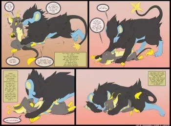 (kuroodod) Luxray Love (english) manga cover